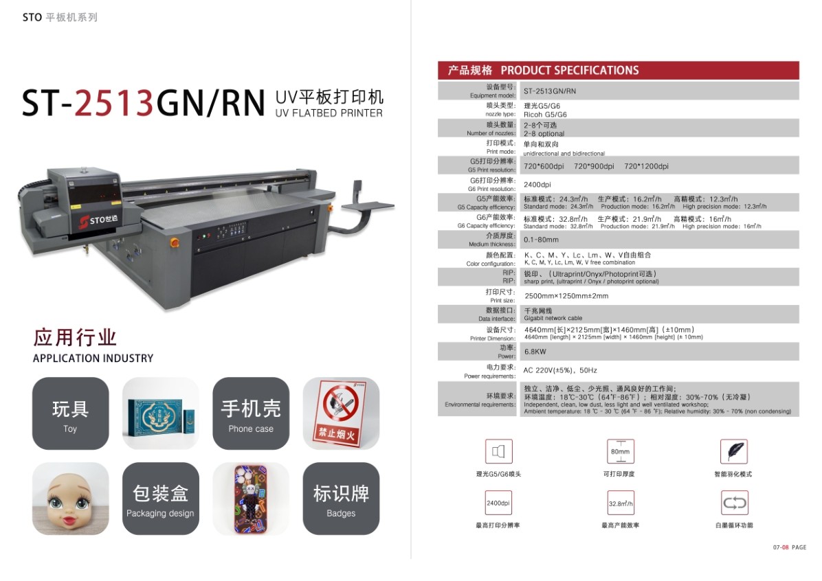 1台UV打印機打印10種效果，UV平機打印機常見的打印效果